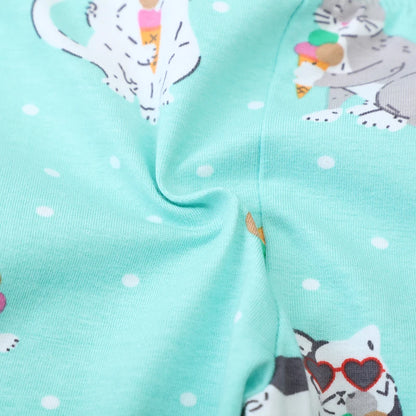 Soft Cotton With Playful Design Leggings