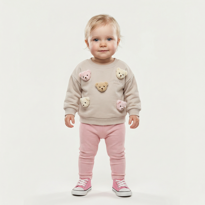 Cozy Two-Piece Outfit Set – Soft Top & Matching Bottoms