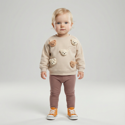 Cozy Two-Piece Outfit Set – Soft Top & Matching Bottoms