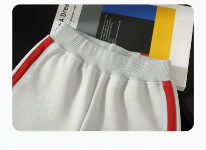 Cotton Sweatshirt and Pants Set