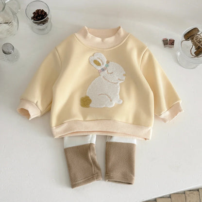 Cozy Two-Piece Outfit Set – Soft Top & Matching Bottoms