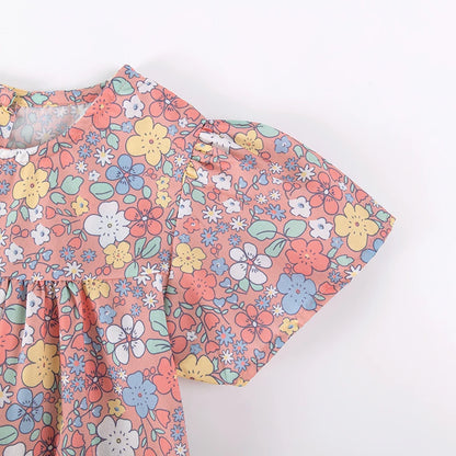 Summer 100% Cotton Rabbit T-Shirt & Shorts Set