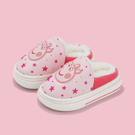 Peppa & George Pig Plush Warm Slippers