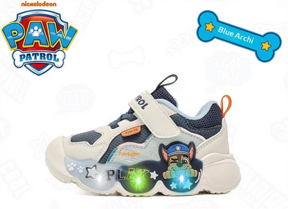 Genuine PAW Patrol Strap, Breathable, Non-Slip, LED Sneaker Shoes