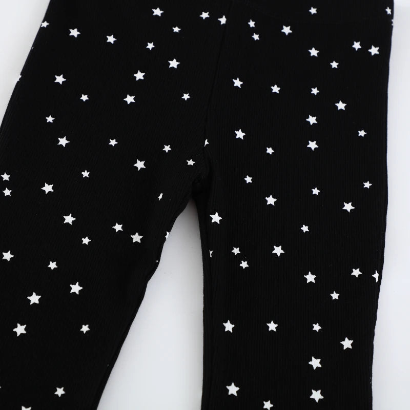 Soft Cotton With Playful Design Leggings