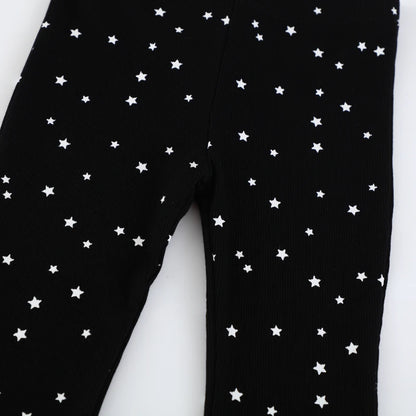 Soft Cotton With Playful Design Leggings