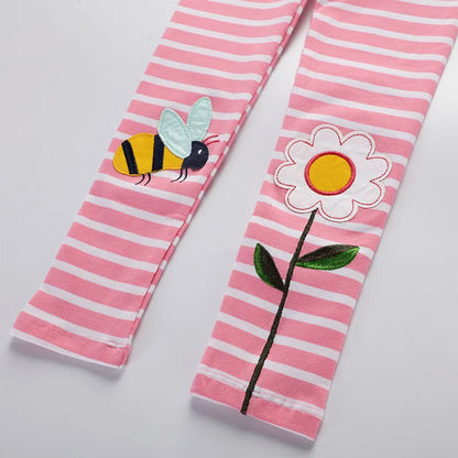 Soft Cotton With Playful Design Leggings
