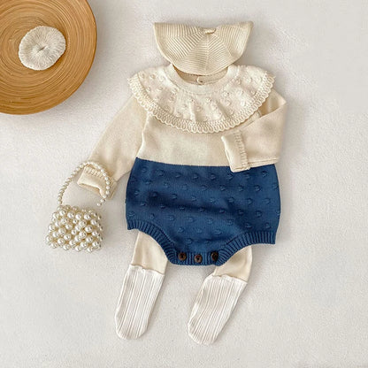 Cozy Knitted Overalls