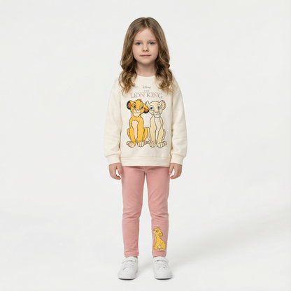 Cotton Sweatshirt and Pants Set
