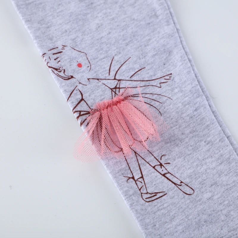 Soft Cotton With Playful Design Leggings