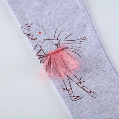 Soft Cotton With Playful Design Leggings