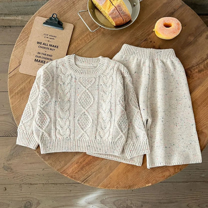 Cozy Two-Piece Outfit Set – Soft Top & Matching Bottoms