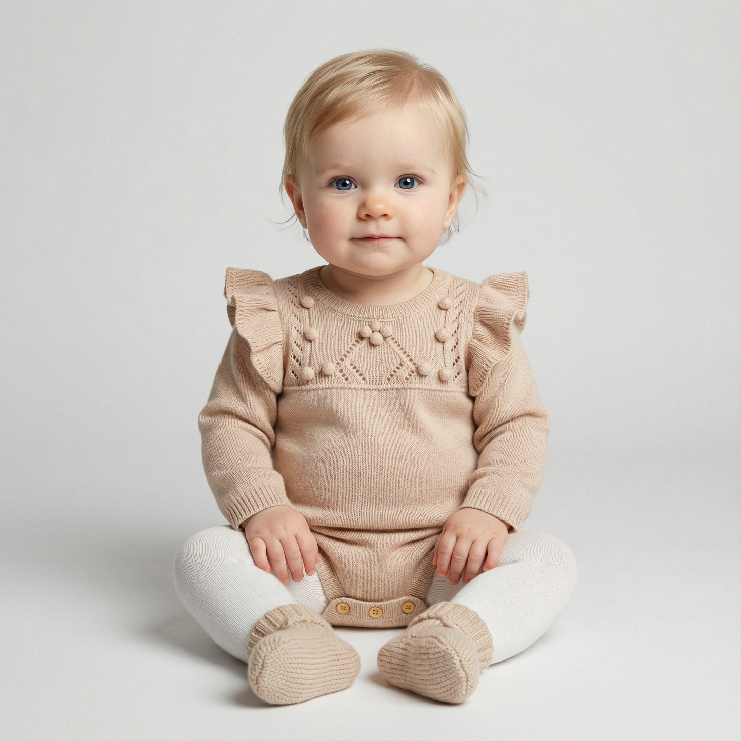 Cozy Knitted Overalls