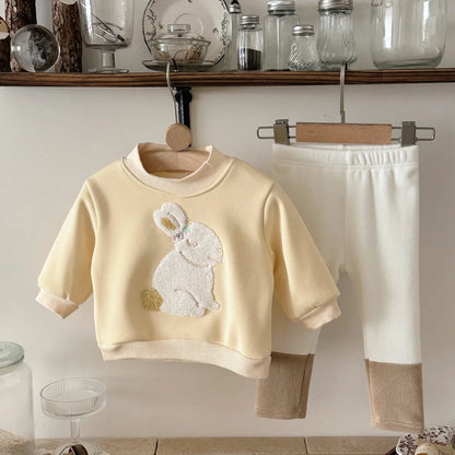 Cozy Two-Piece Outfit Set – Soft Top & Matching Bottoms