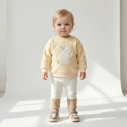 Cozy Two-Piece Outfit Set – Soft Top & Matching Bottoms