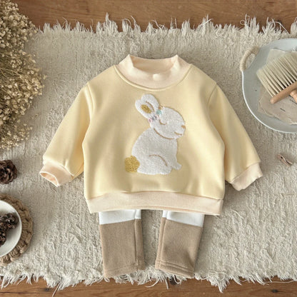 Cozy Two-Piece Outfit Set – Soft Top & Matching Bottoms