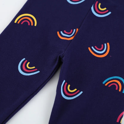 Soft Cotton With Playful Design Leggings