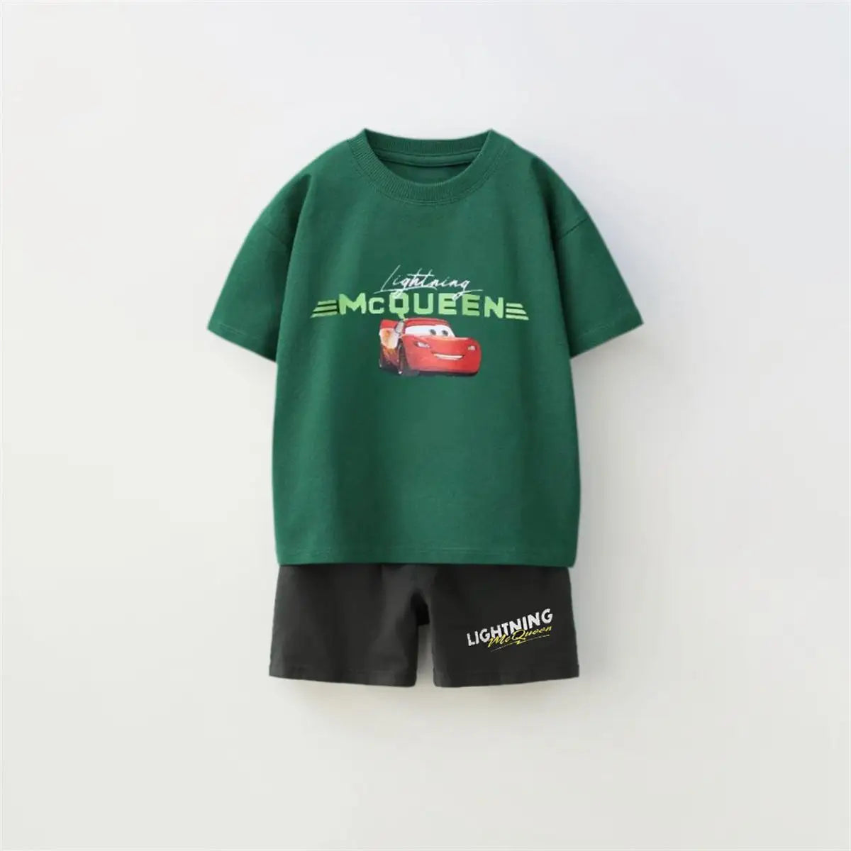 Cartoon T-Shirt and Shorts Set