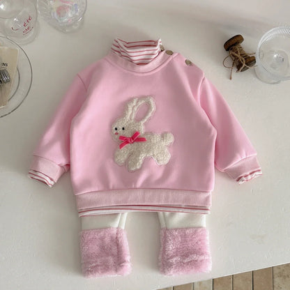 Cozy Two-Piece Outfit Set – Soft Top & Matching Bottoms