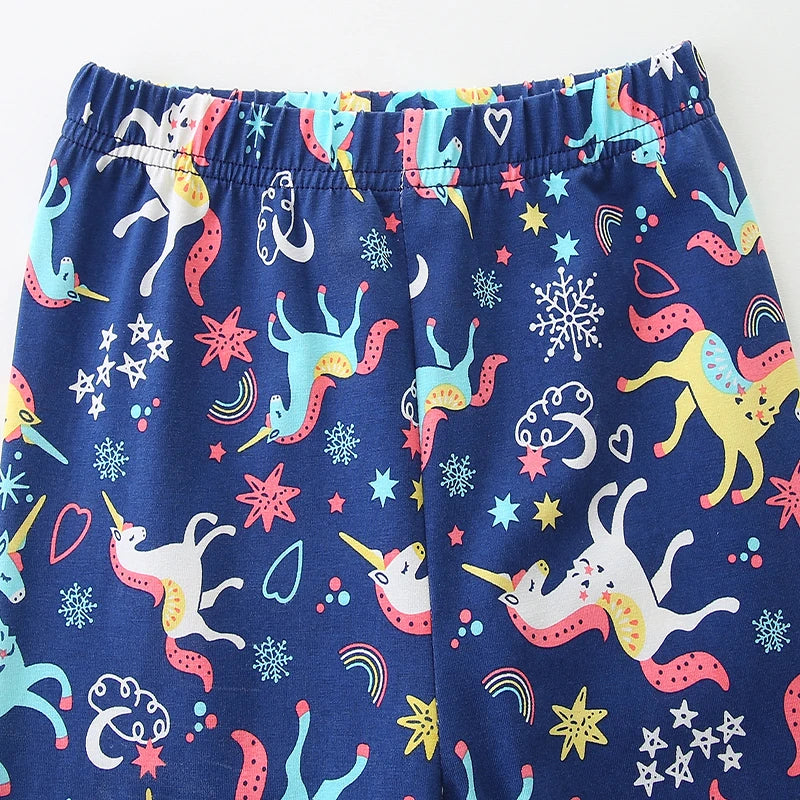 Soft Cotton With Playful Design Leggings