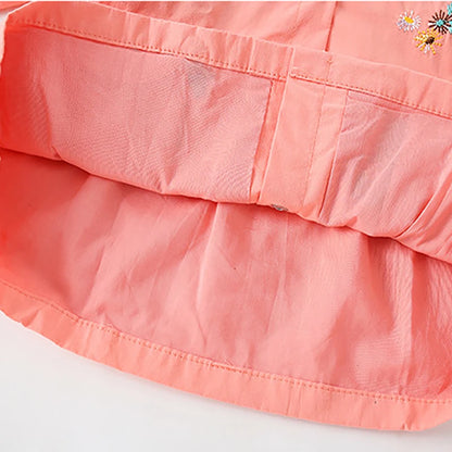 Strawberry Embroidery Hoodie Jacket