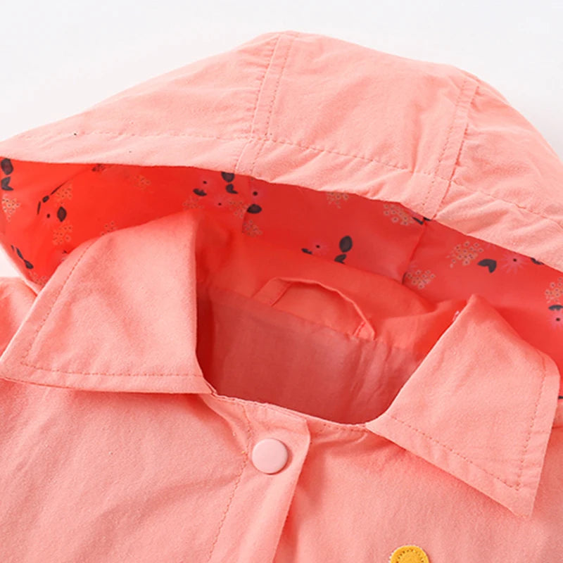 Strawberry Embroidery Hoodie Jacket