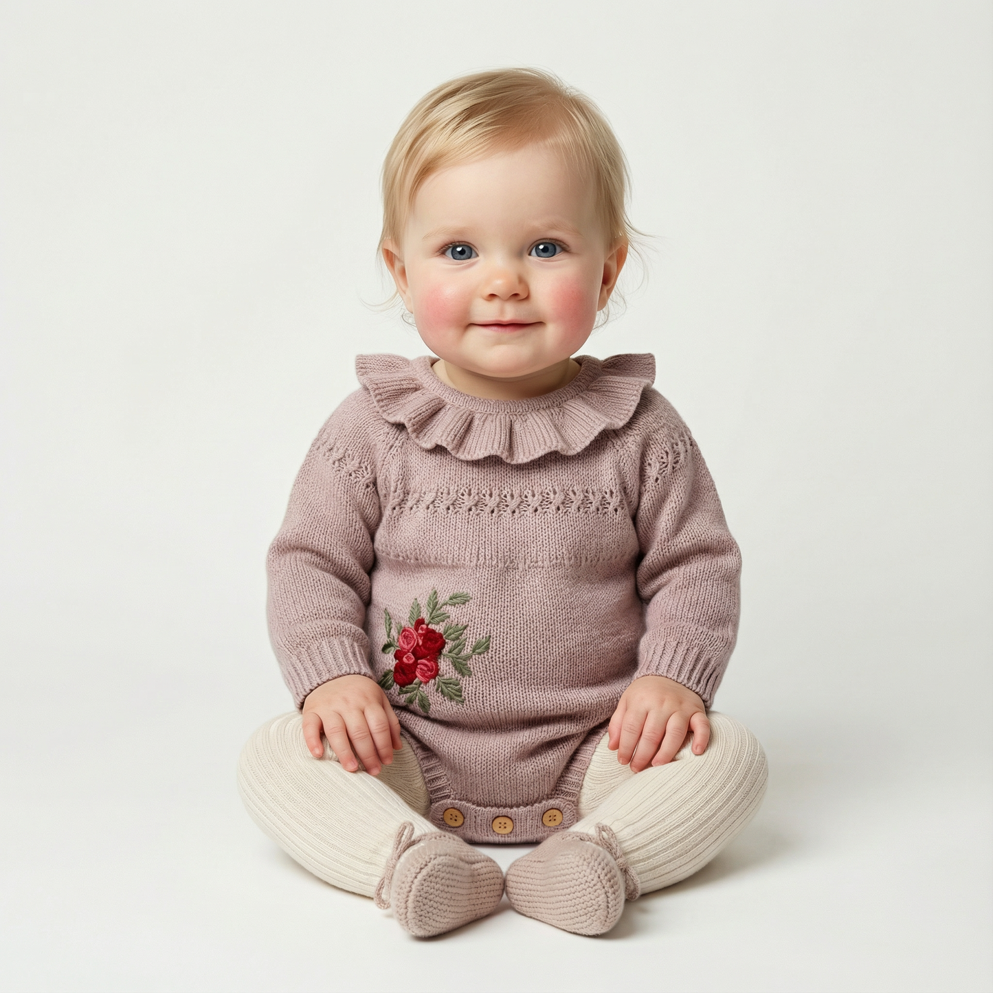 Cozy Knitted Overalls