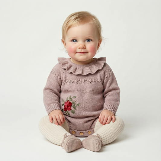 Cozy Knitted Overalls