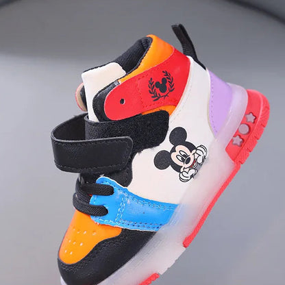 Minnie & Mickey Mouse LED Sneakers