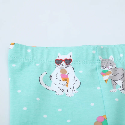 Soft Cotton With Playful Design Leggings