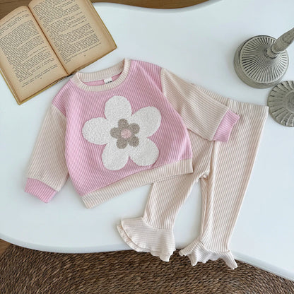 Cozy Two-Piece Outfit Set – Soft Top & Matching Bottoms