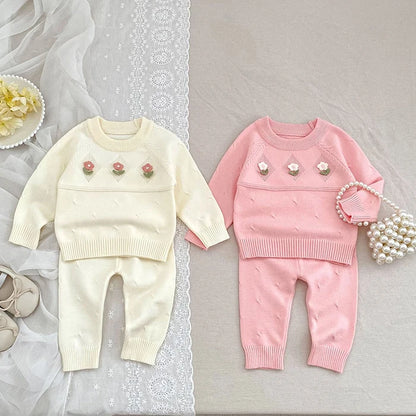 Cozy Two-Piece Outfit Set – Soft Top & Matching Bottoms