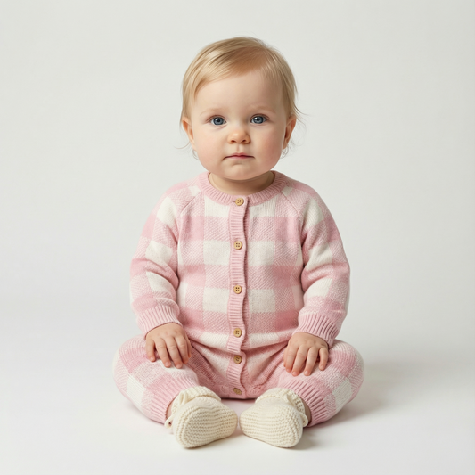 Cozy Knitted Overalls