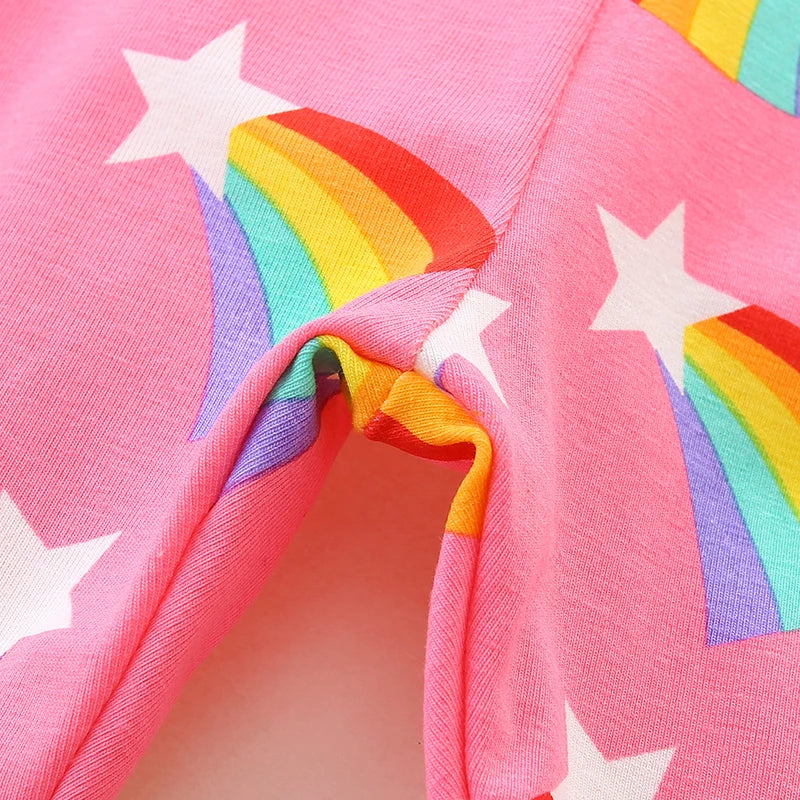 Soft Cotton With Playful Design Leggings