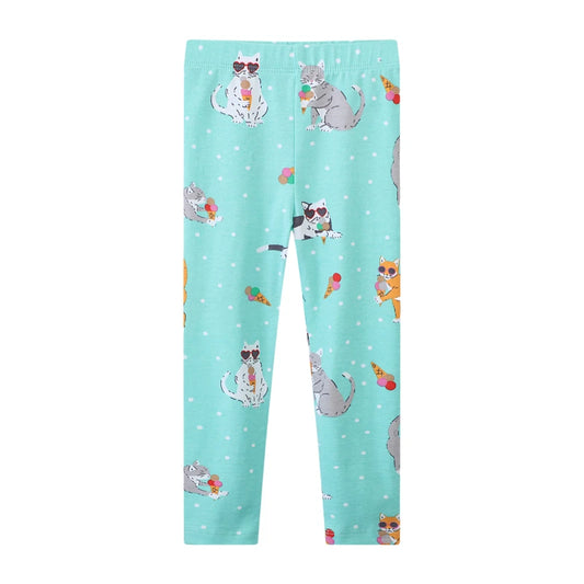 Soft Cotton With Playful Design Leggings