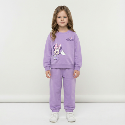 Cotton Sweatshirt and Pants Set