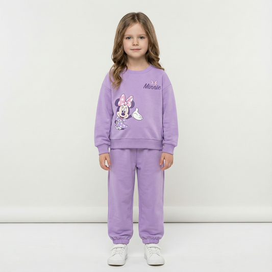 Cotton Sweatshirt and Pants Set