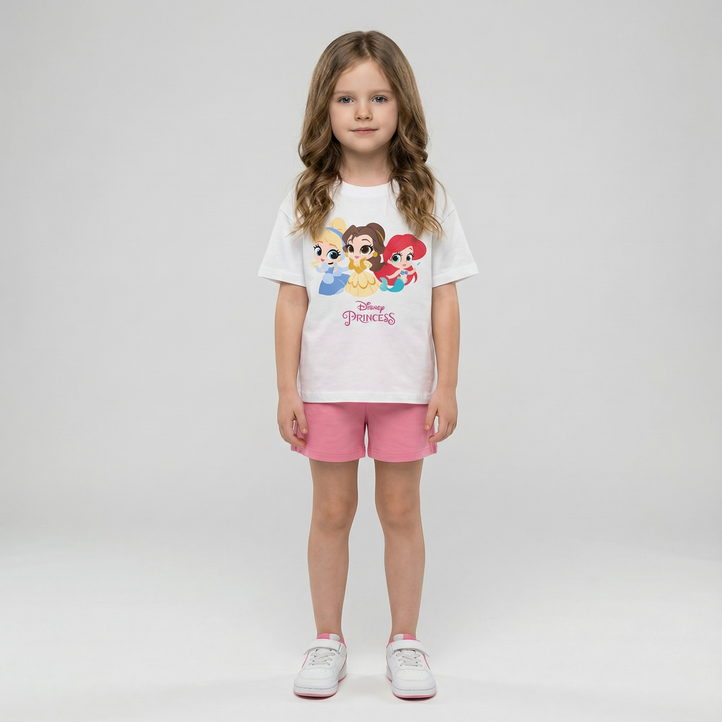 Cartoon T-Shirt and Shorts Set