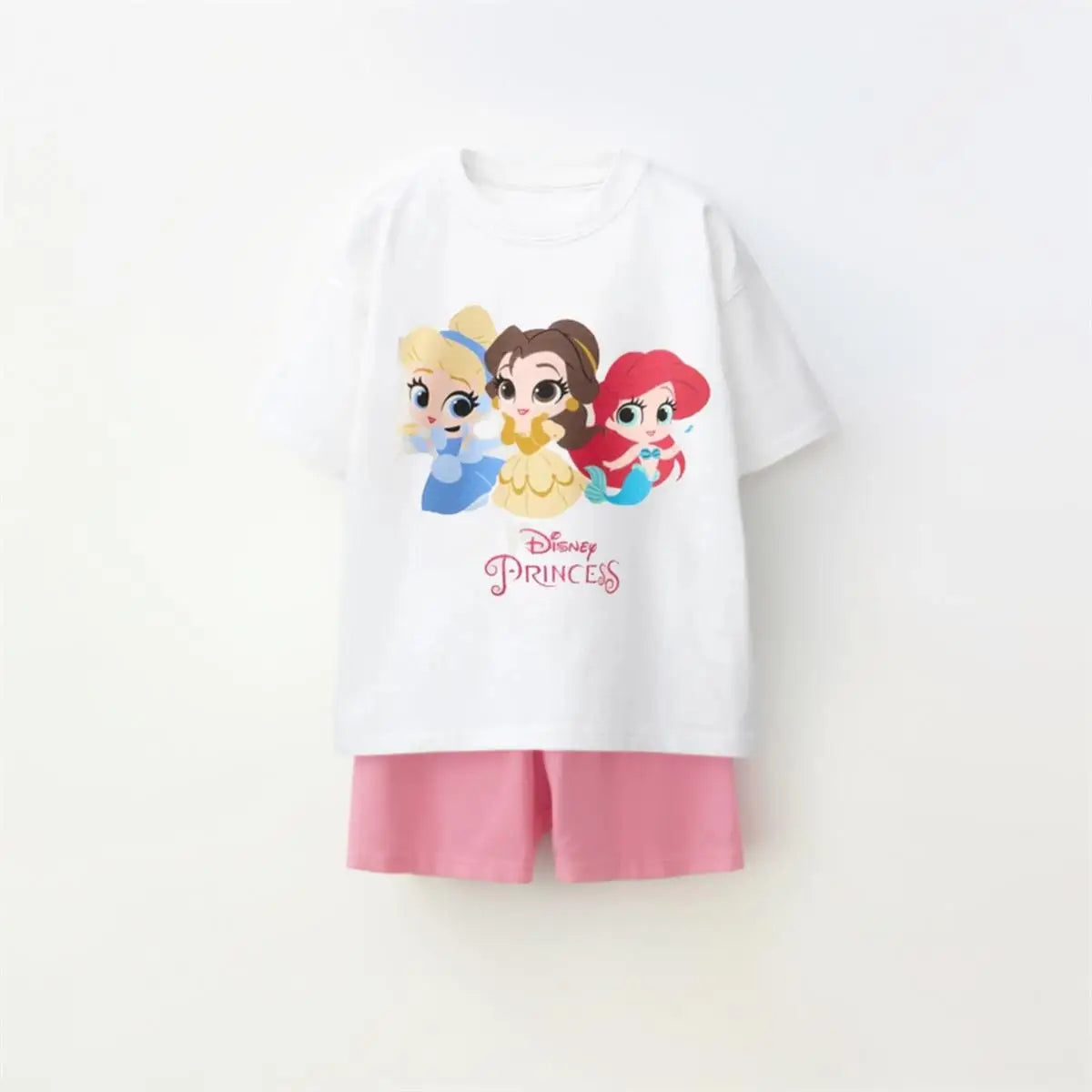 Cartoon T-Shirt and Shorts Set