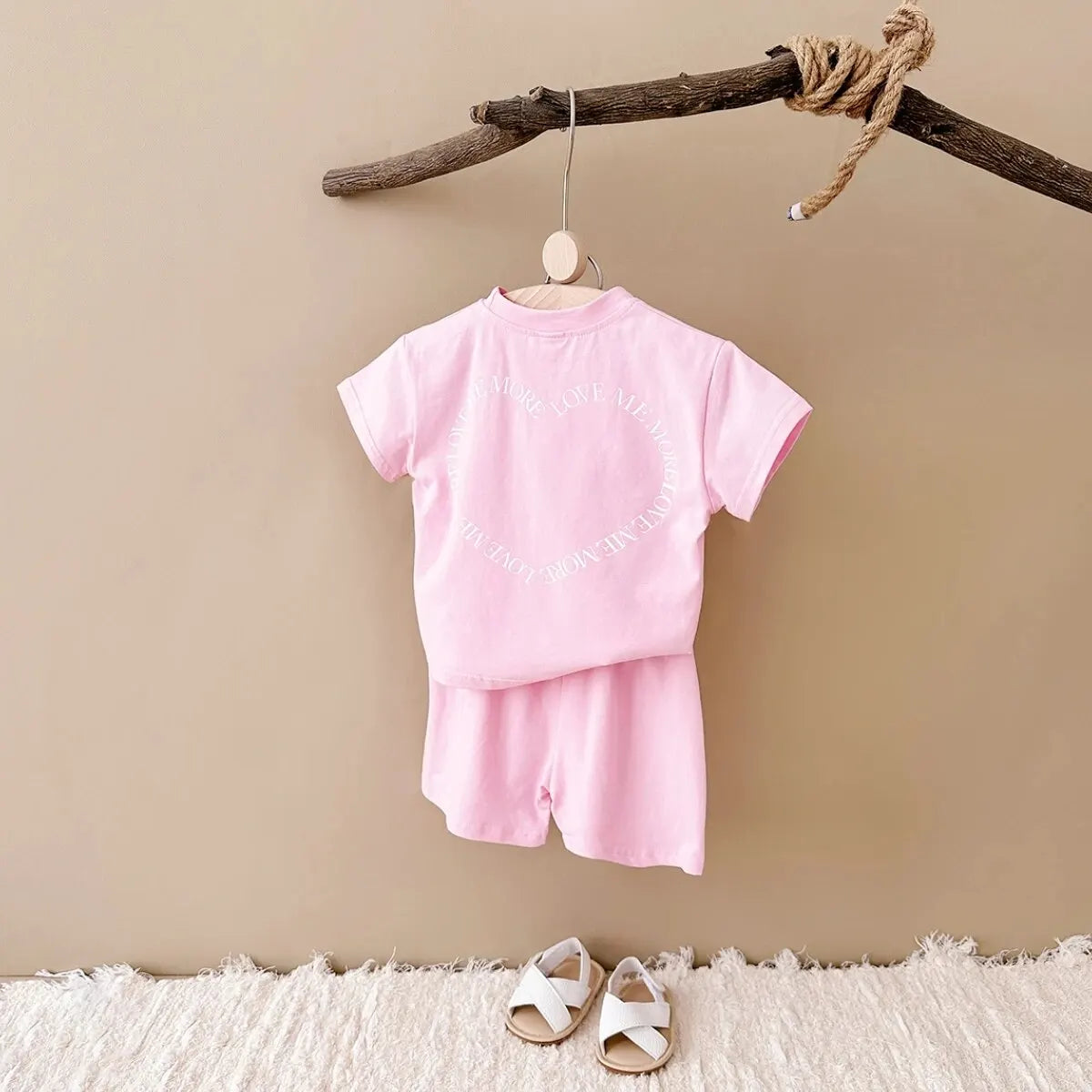 Children’s Casual T-Shirt & Shorts Set