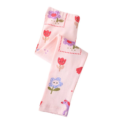 Soft Cotton With Playful Design Leggings