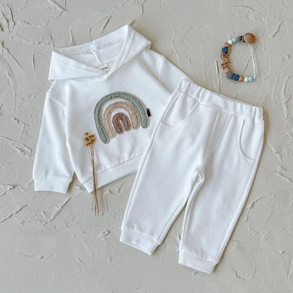 Cozy Two-Piece Outfit Set – Soft Top & Matching Bottoms