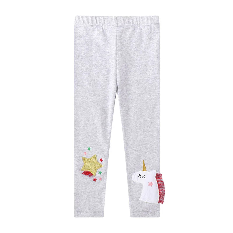 Soft Cotton With Playful Design Leggings
