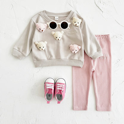 Cozy Two-Piece Outfit Set – Soft Top & Matching Bottoms