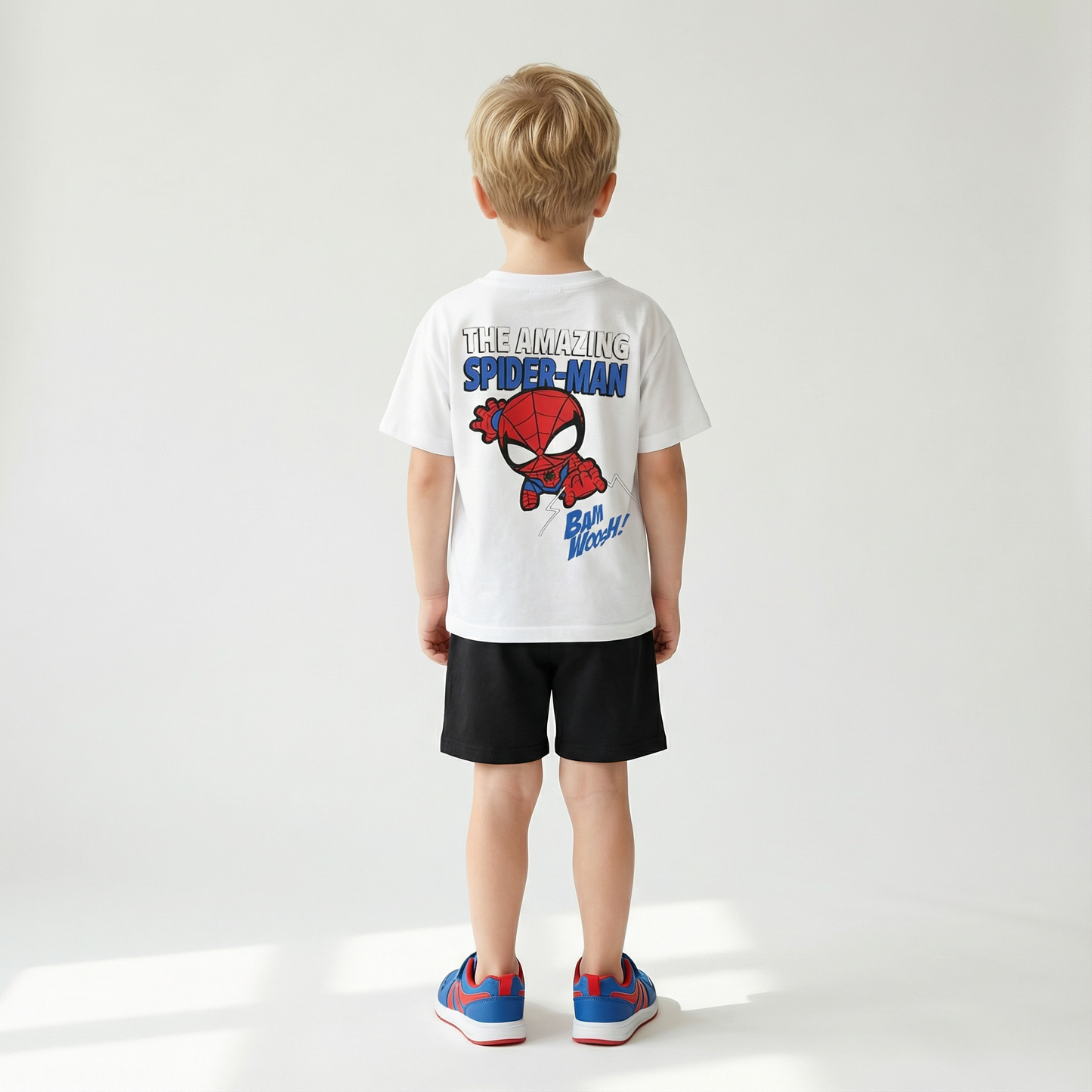 Cartoon T-Shirt and Shorts Set
