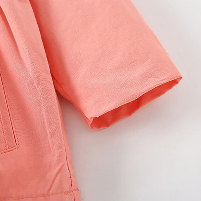 Strawberry Embroidery Hoodie Jacket