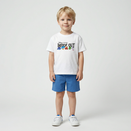 Cartoon T-Shirt and Shorts Set