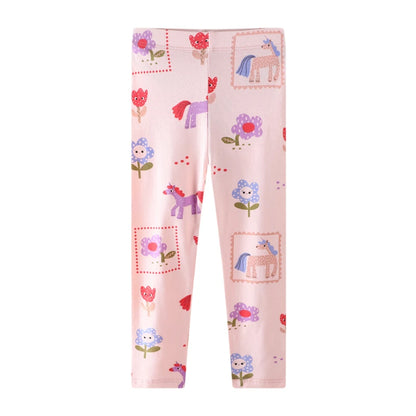 Soft Cotton With Playful Design Leggings
