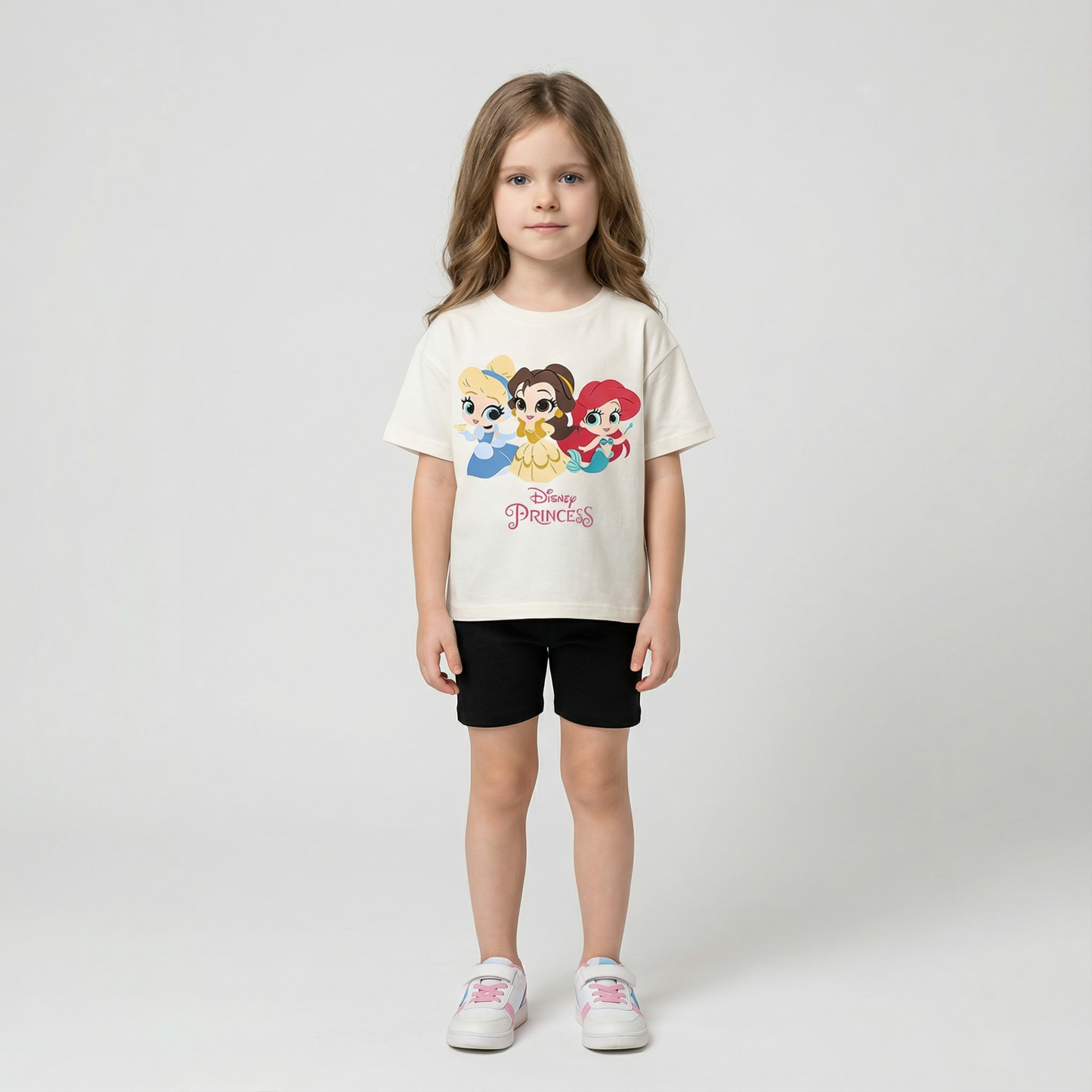 Cartoon T-Shirt and Shorts Set