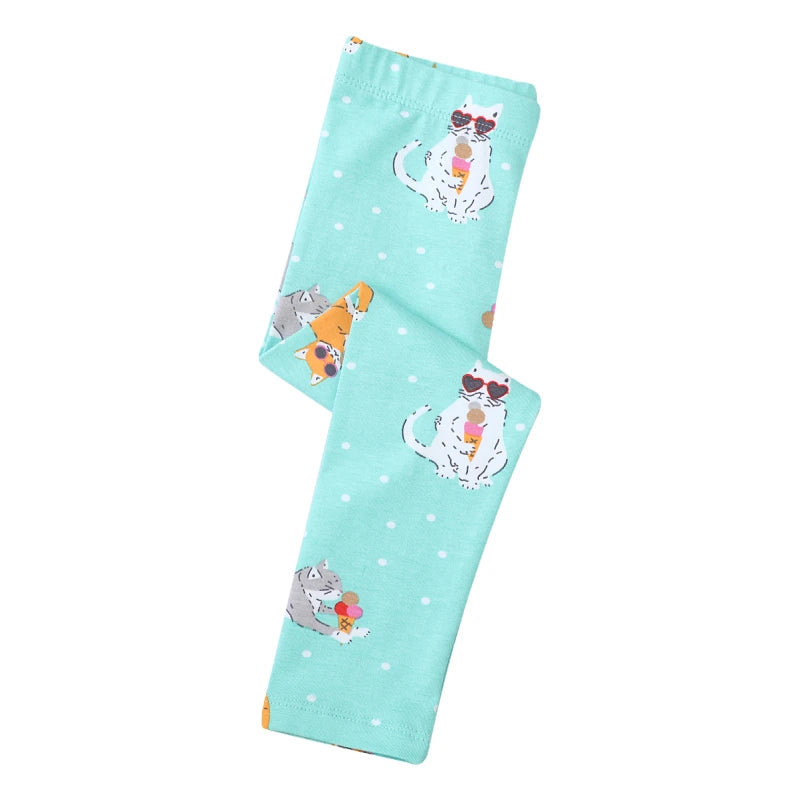 Soft Cotton With Playful Design Leggings
